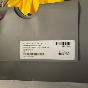 These beautiful sneakers have been worn twice.